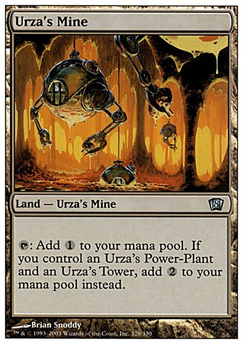Urza's Mine ~ Eighth Edition [ EX ] [ Magic MTG ]