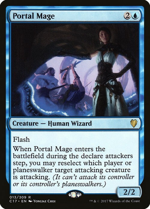 Portal Mage ~ Commander 2017 [ EX ] [ Magic MTG ]