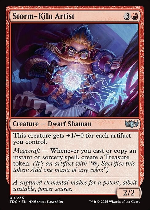 Storm-Kiln Artist ~ Commander: Tarkir: Dragonstorm [ NM ] [ Magic MTG ]