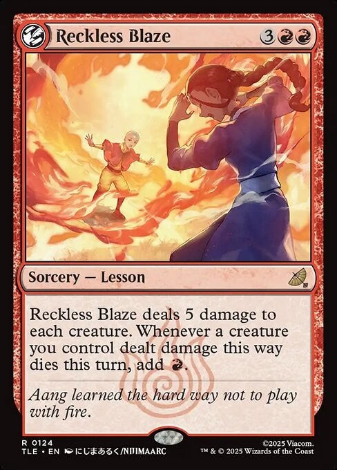Reckless Blaze ~ Avatar: The Last Airbender [ NM ] [ Magic MTG ]