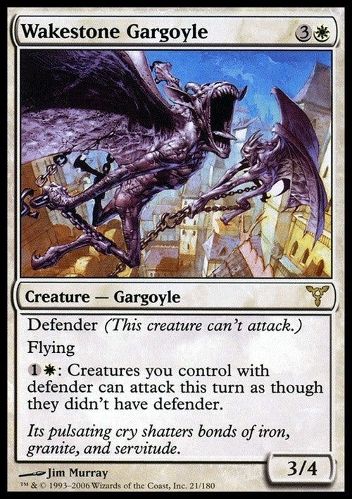 Wakestone Gargoyle ~ Dissension [ EX ] [ Magic MTG ]