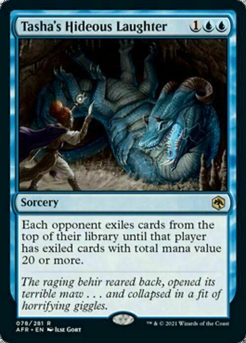 Tasha's Hideous Laughter ~ Adventures in the Forgotten Realms [ NM ] [ MTG ]