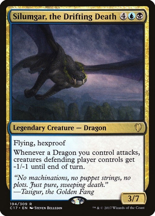 Silumgar, the Drifting Death ~ Commander 2017 [ EX ] [ Magic MTG ]