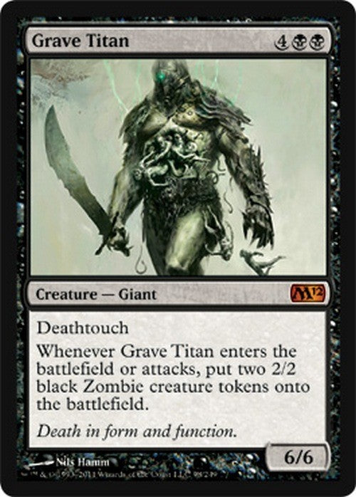 Grave Titan ~ Magic 2012 [ EX ] [ Magic MTG ]
