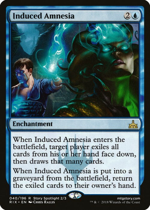 Induced Amnesia ~ Rivals of Ixalan [ NM ] [ Magic MTG ]