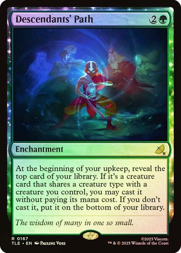 FOIL Descendants' Path ~ Avatar: The Last Airbender [ NM ] [ Magic MTG ]