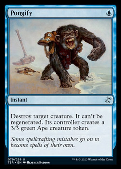 Pongify ~ Time Spiral Remastered [ NM ] [ Magic MTG ]