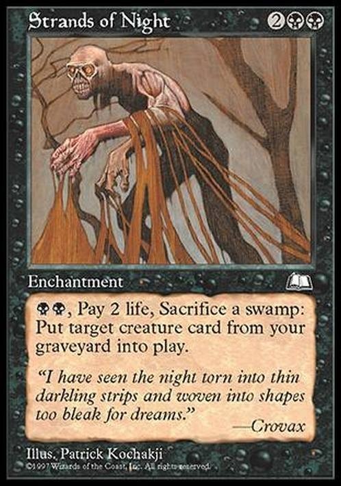 Strands of Night ~ Weatherlight [ EX ] [ Magic MTG ]