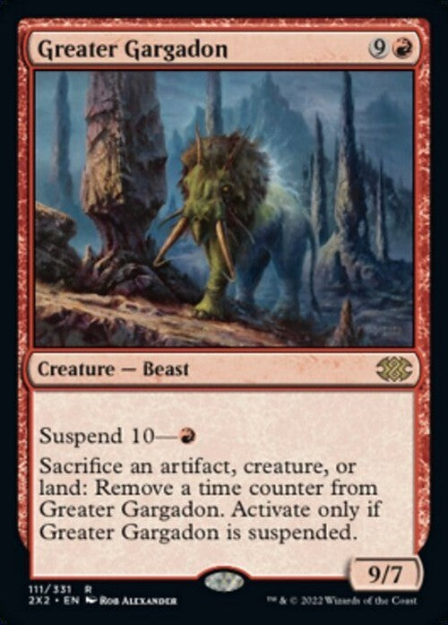 Greater Gargadon ~ Double Masters 2022 [ NM ] [ Magic MTG ]