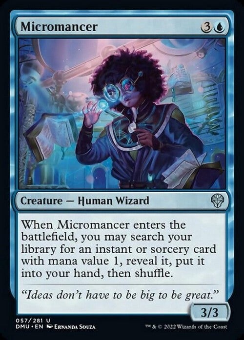 Micromancer ~ Dominaria United [ NM ] [ Magic MTG ]