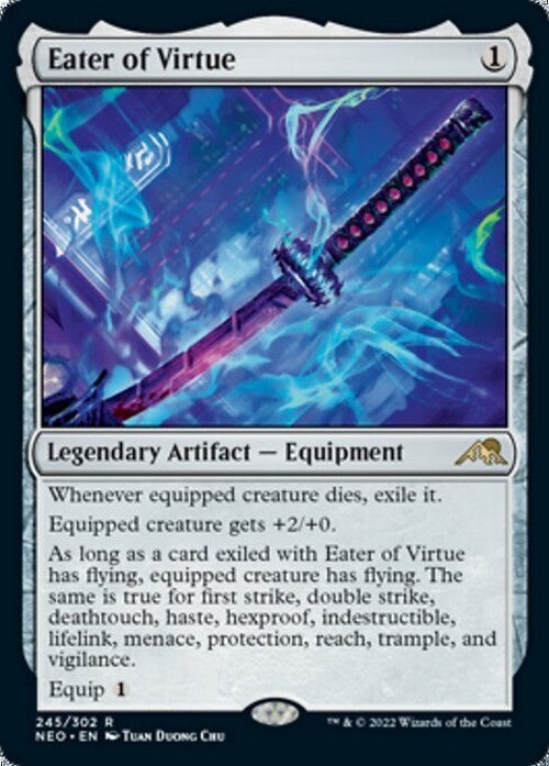 Eater of Virtue ~ Kamigawa: Neon Dynasty [ NM ] [ Magic MTG ]
