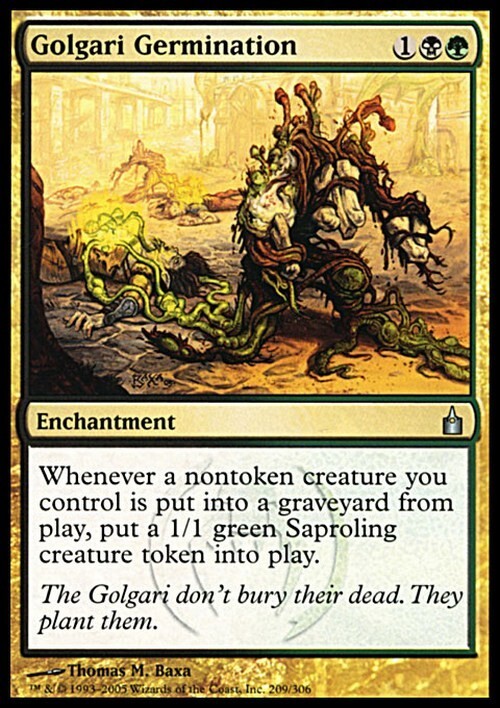 Golgari Germination ~ Ravnica: City of Guilds [ EX ] [ Magic MTG ]