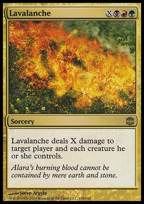 Lavalanche ~ Alara Reborn [ EX ] [ Magic MTG ]