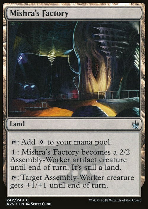 Mishra's Factory ~ Masters 25 [ EX ] [ Magic MTG ]