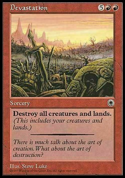 Devastation ~ Portal [ EX ] [ Magic MTG ]