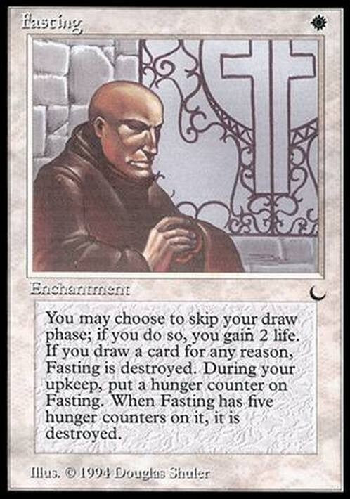 Fasting ~ The Dark [ EX ] [ Magic MTG ]