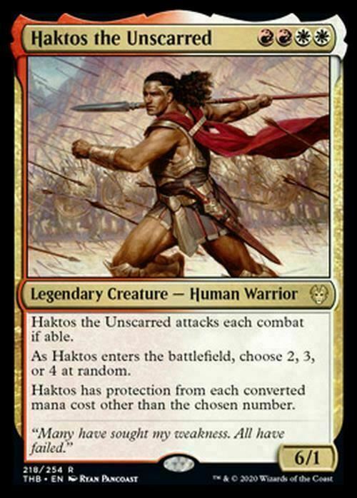 Haktos the Unscarred ~ Theros Beyond Death [ NM ] [ Magic MTG ]