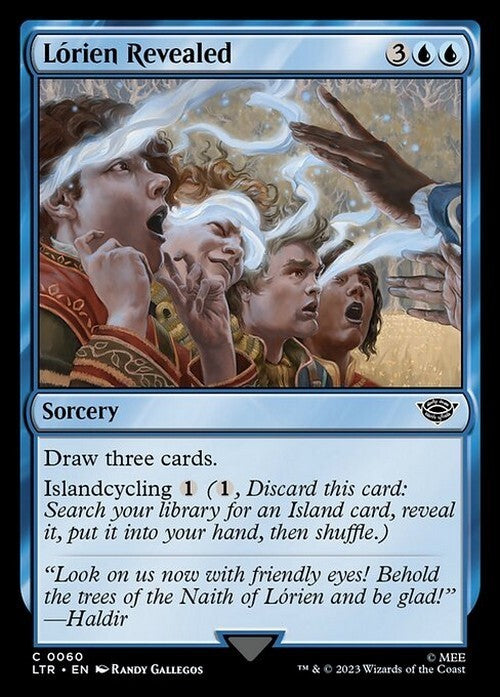 Lorien Revealed ~ The Lord of the Rings [ EX ] [ Magic MTG ]