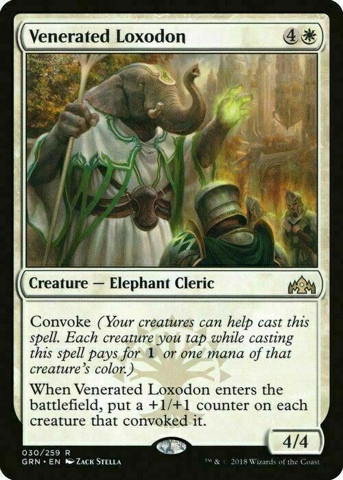 Venerated Loxodon ~ Guilds of Ravnica [ NM ] [ Magic MTG ]