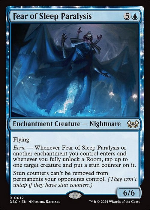 Fear of Sleep Paralysis ~ Commander: Duskmourn [ NM ] [ Magic MTG ]