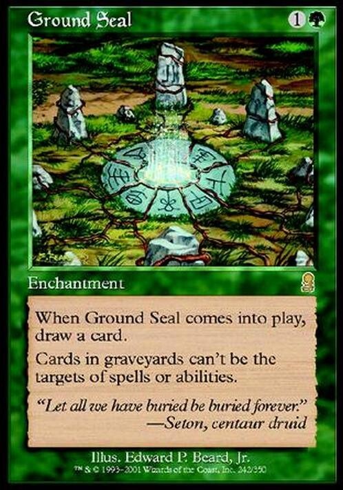 Ground Seal ~ Odyssey [ EX ] [ Magic MTG ]