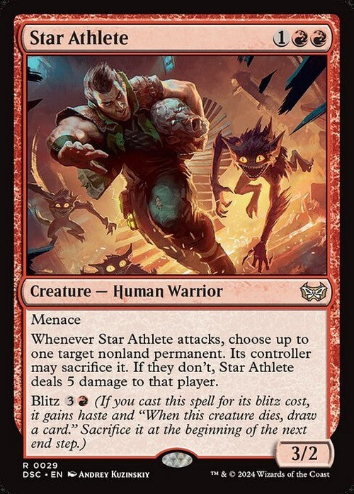 Star Athlete ~ Commander: Duskmourn [ NM ] [ Magic MTG ]