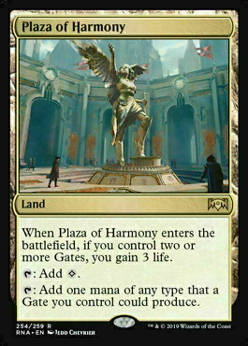 Plaza of Harmony ~ Ravnica Allegiance [ EX ] [ Magic MTG ]