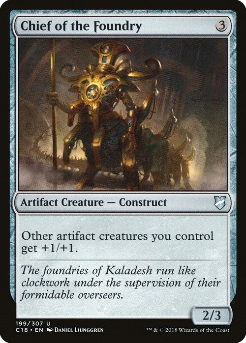 Chief of the Foundry ~ Commander 2018 [ EX ] [ Magic MTG ]
