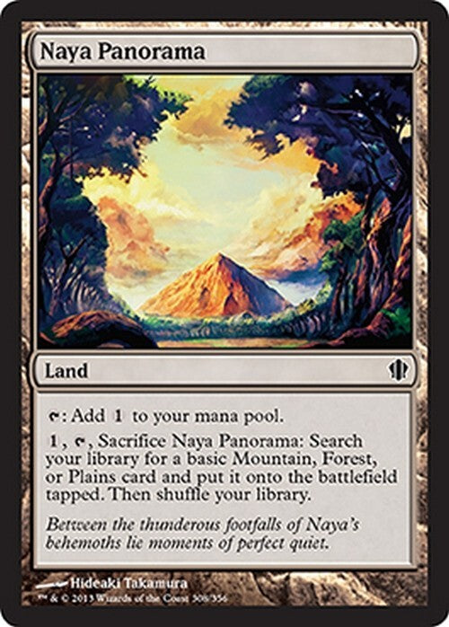 Naya Panorama ~ Commander 2013 [ EX ] [ Magic MTG ]