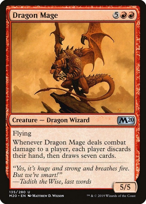 Dragon Mage ~ Core 2020 [ EX ] [ Magic MTG ]