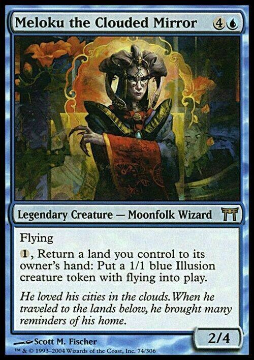 Meloku the Clouded Mirror ~ Champions of Kamigawa [ EX ] [ Magic MTG ]
