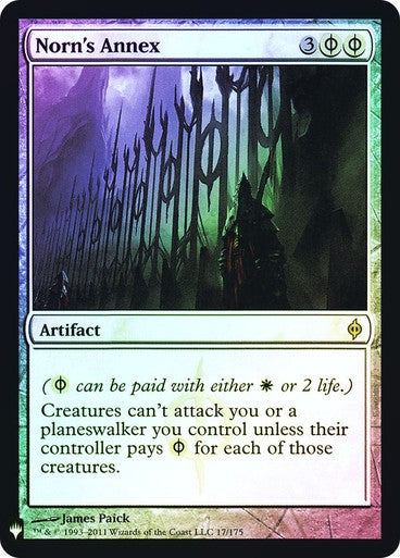 FOIL Norn's Annex ~ Mystery Booster [ NM ] [ Magic MTG ]