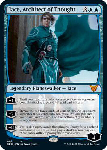 Jace, Architect of Thought ~ Commander: Kamigawa: Neon Dynasty [ NM ]