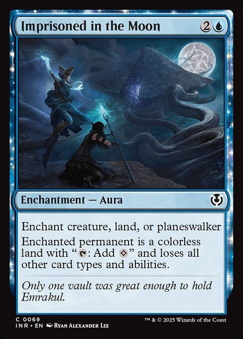 Imprisoned in the Moon ~ Innistrad Remastered [ NM ] [ Magic MTG ]
