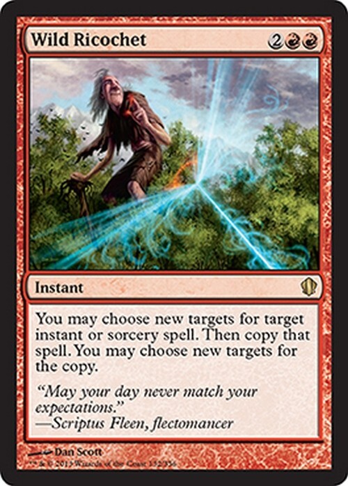 Wild Ricochet ~ Commander 2013 [ EX ] [ Magic MTG ]