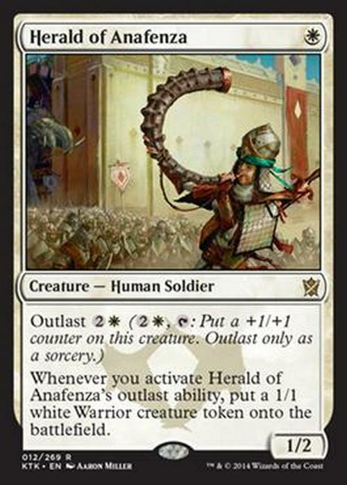 Herald of Anafenza ~ Khans of Tarkir [ EX ] [ Magic MTG ]