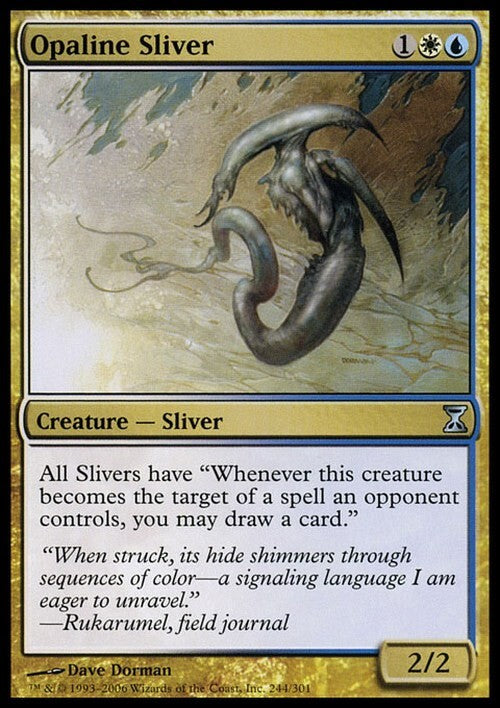 Opaline Sliver ~ Time Spiral [ EX ] [ Magic MTG ]