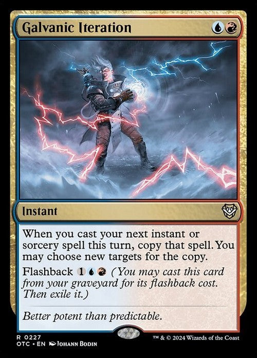 Galvanic Iteration ~ Commander: Outlaws of Thunder Junction [ NM ] [ Magic MTG ]