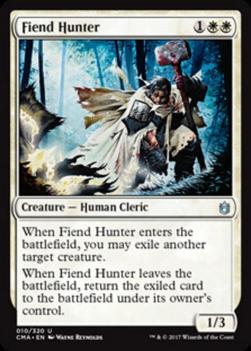 Fiend Hunter ~ Commander Anthology 1 [ EX ] [ Magic MTG ]