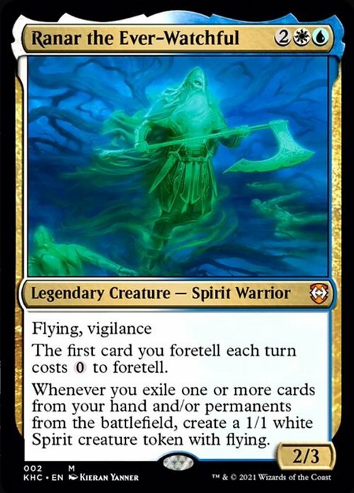 Ranar the Ever-Watchful ~ Commander: Kaldheim [ EX ] [ Magic MTG ]
