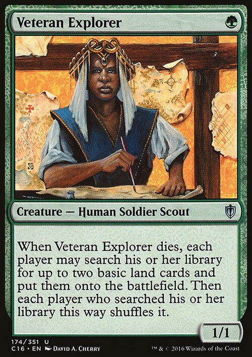 Veteran Explorer ~ Commander 2016 [ EX ] [ Magic MTG ]