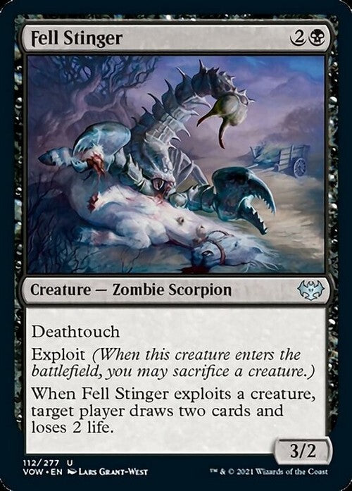 Fell Stinger ~ Crimson Vow [ NM ] [ Magic MTG ]