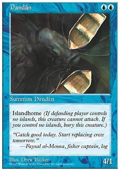 Dandan ~ Fifth Edition [ EX ] [ Magic MTG ]