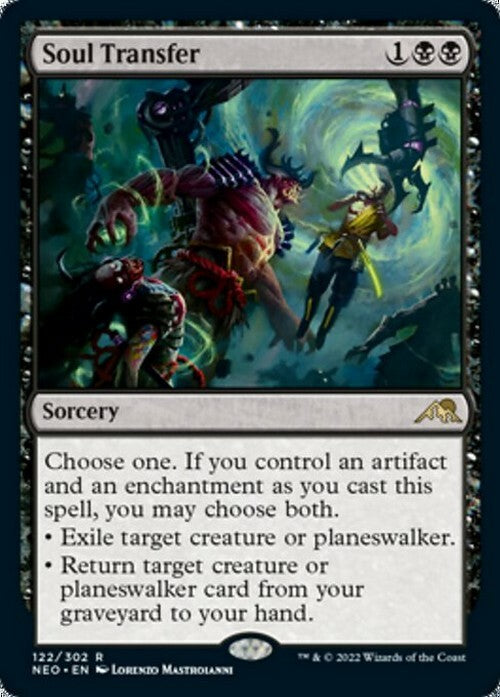 Soul Transfer ~ Kamigawa: Neon Dynasty [ NM ] [ Magic MTG ]