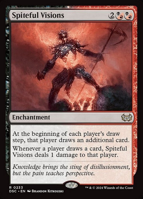 Spiteful Visions ~ Commander: Duskmourn [ NM ] [ Magic MTG ]