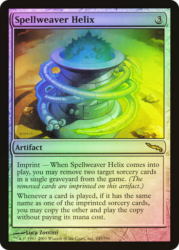 FOIL Spellweaver Helix ~ Mirrodin [ EX ] [ Magic MTG ]
