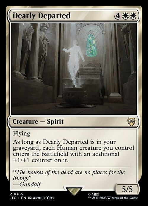 Dearly Departed ~ Commander: Lord of the Rings [ NM ] [ Magic MTG ]