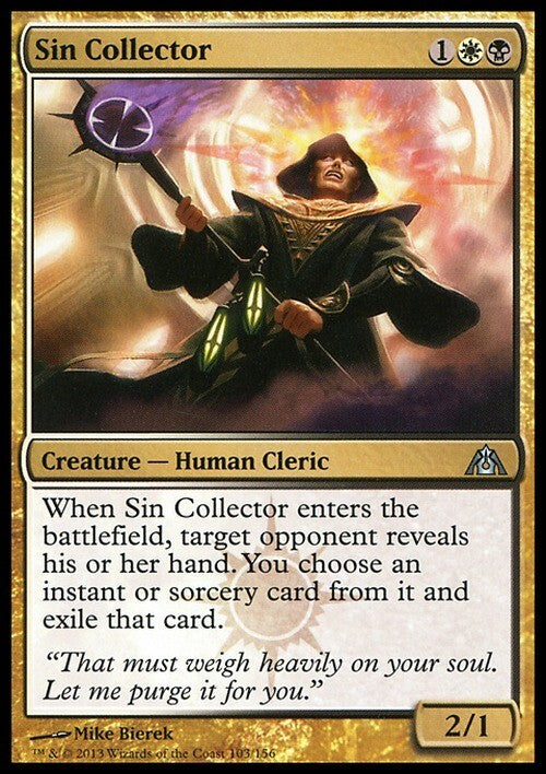 Sin Collector ~ Dragon's Maze [ EX ] [ Magic MTG ]