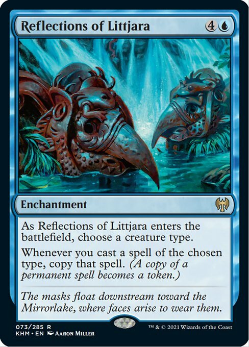 Reflections of Littjara ~ Kaldheim [ NM ] [ Magic MTG ]
