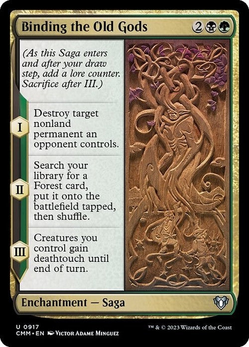 Binding the Old Gods ~ Commander Masters [ NM ] [ Magic MTG ]